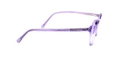 Blakely Blue Crystal Lavender Round Eye Blue Light Glasses