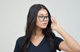 Burleigh Blue Light Glasses With Metal Sides