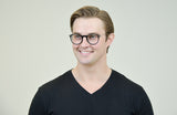 Burleigh Blue Light Glasses With Metal Sides