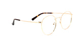 Bobby Blue Gold John Lennon inspired blue light glasses