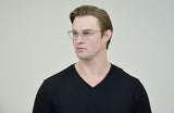Brighton Clear Grey Blue Light Glasses