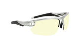 Blaze Blue Silver Shooter Gaming Glasses