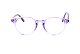 Blakely Blue Crystal Lavender Round Eye Blue Light Glasses